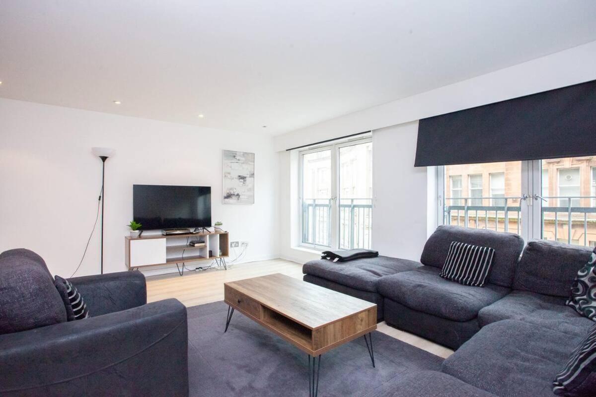 City Centre Apartment W Parking & Hyperoptic Wifi Glasgow Ngoại thất bức ảnh