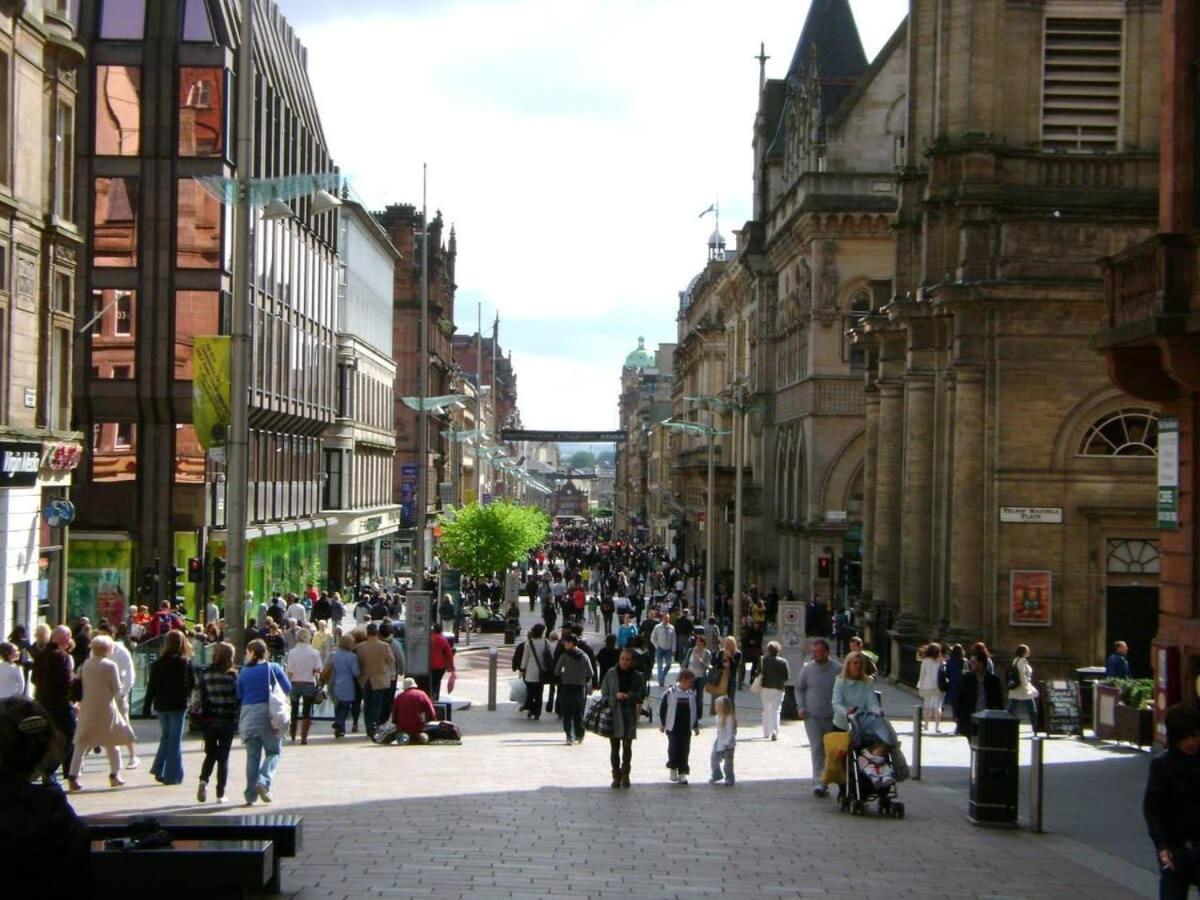 City Centre Apartment W Parking & Hyperoptic Wifi Glasgow Ngoại thất bức ảnh