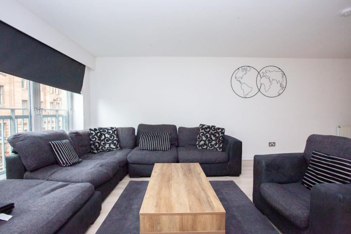 City Centre Apartment W Parking & Hyperoptic Wifi Glasgow Ngoại thất bức ảnh
